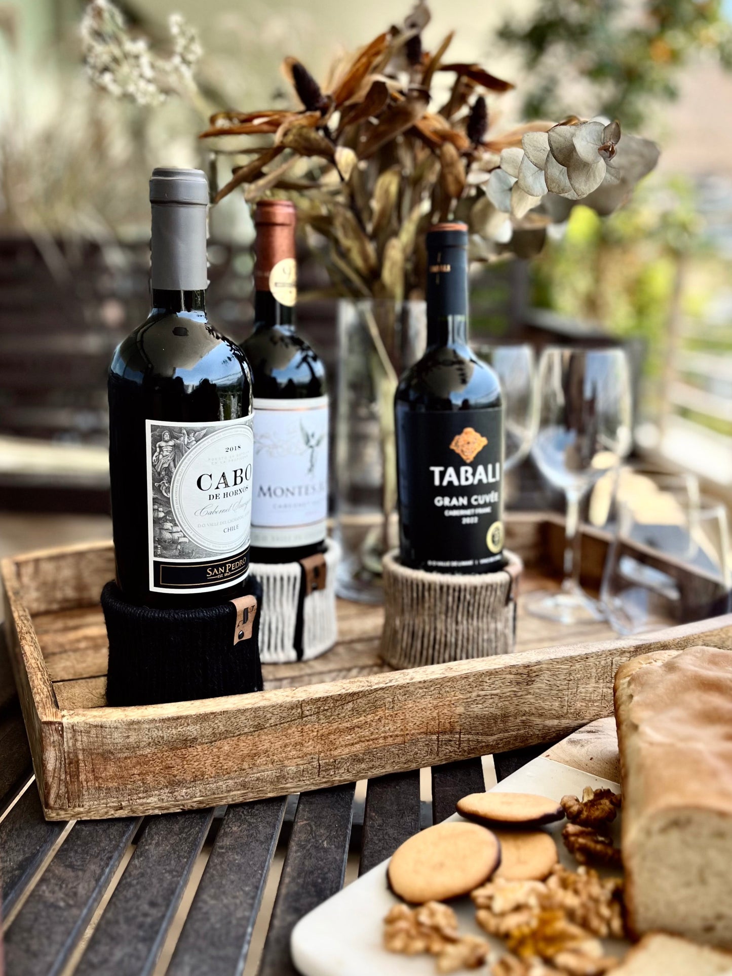 Kit de Cubrebotellas Negro