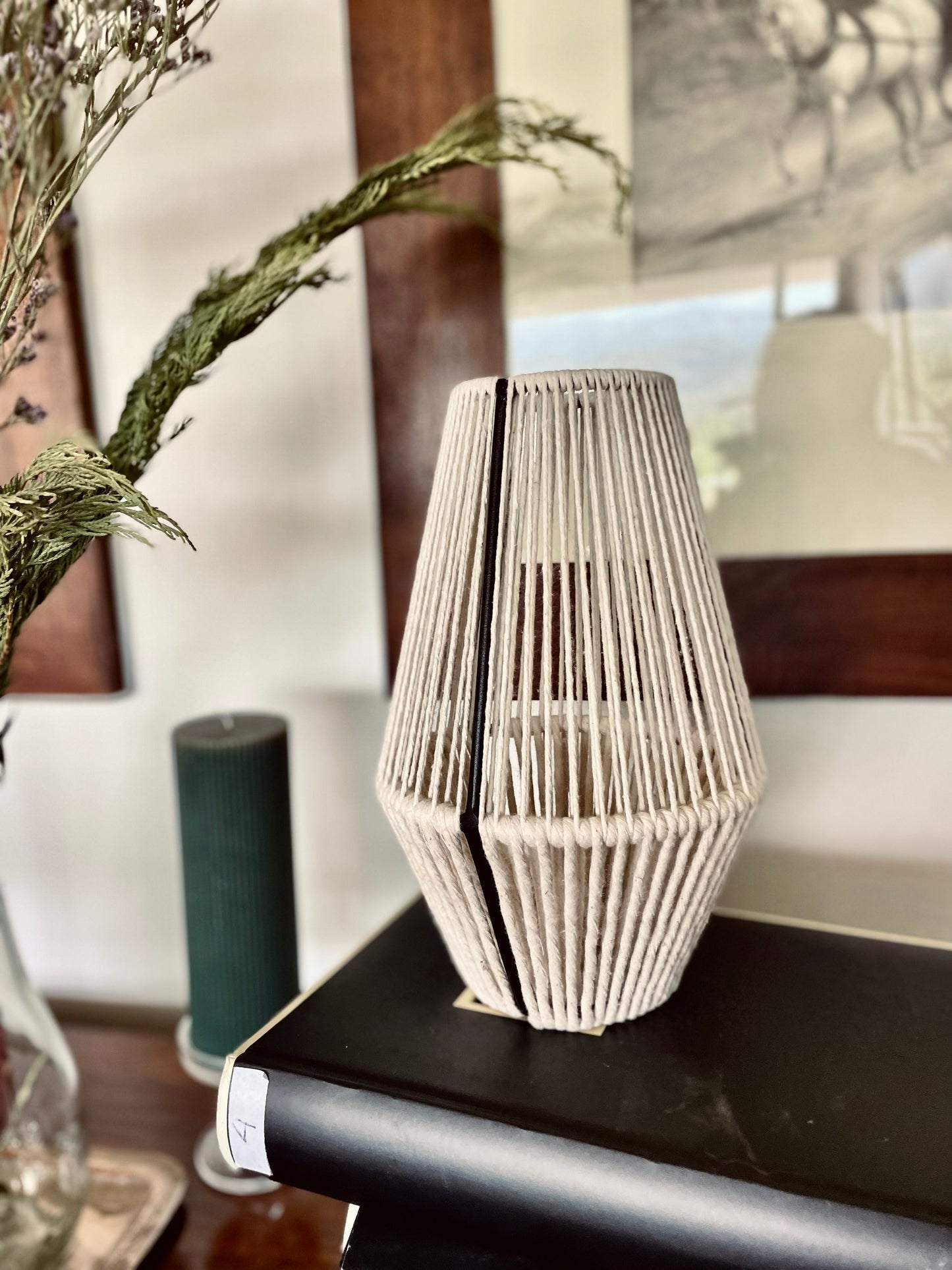 Lámpara de mesa Osaka Blanca