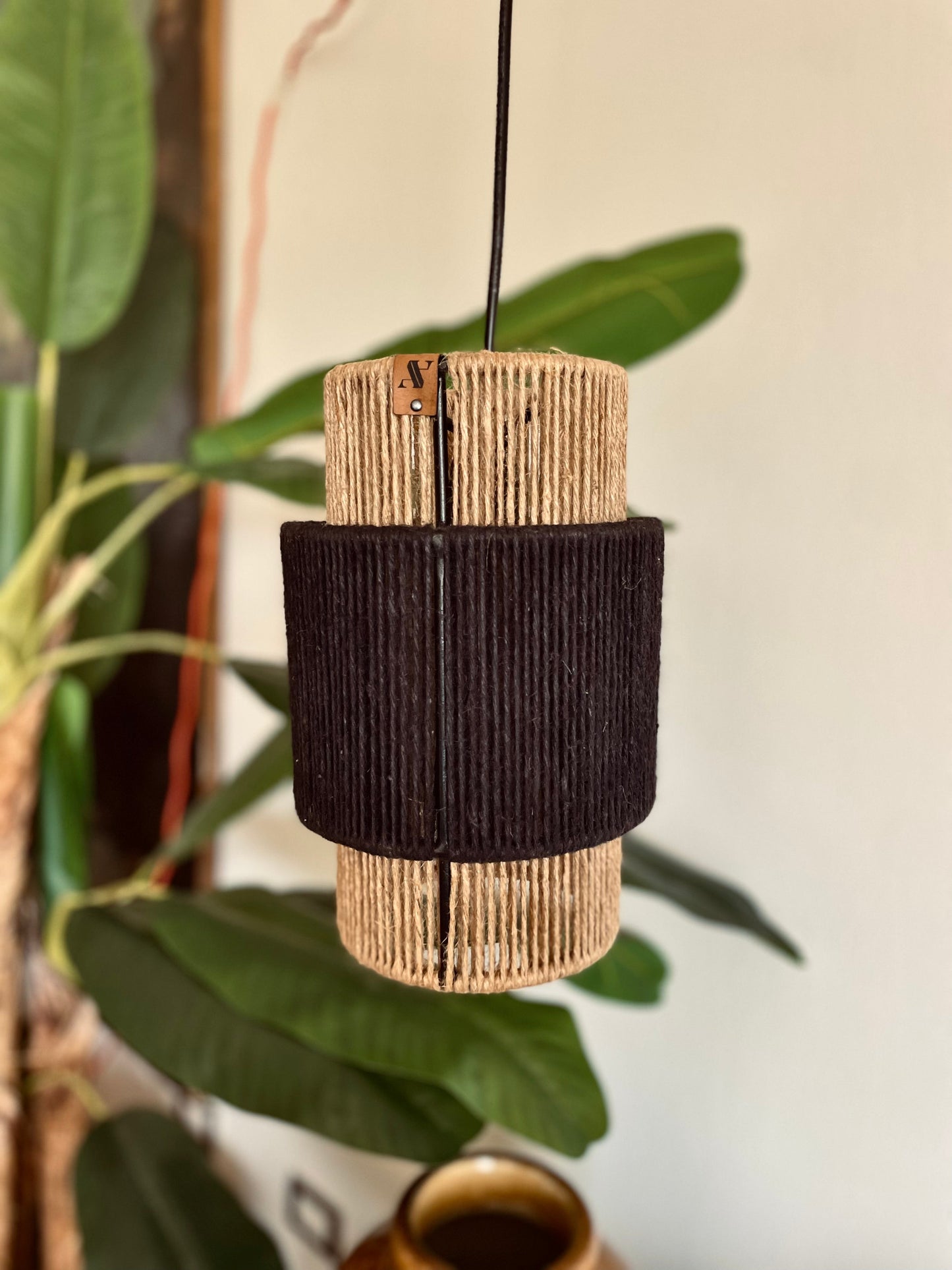 Lámpara colgante Kambira Bicolor