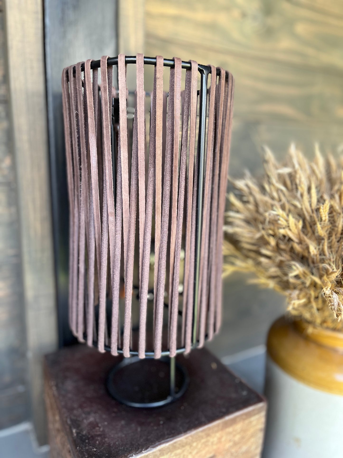 Lámpara de mesa Bornos Chocolate