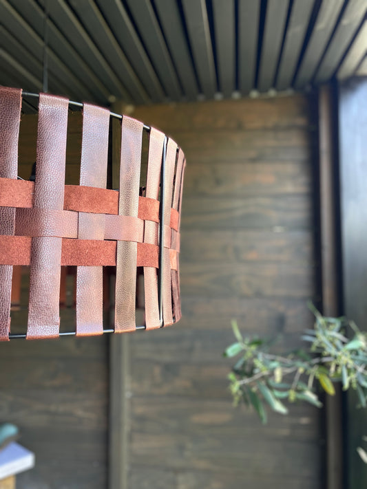 Lámpara colgante Mulay Burdeo