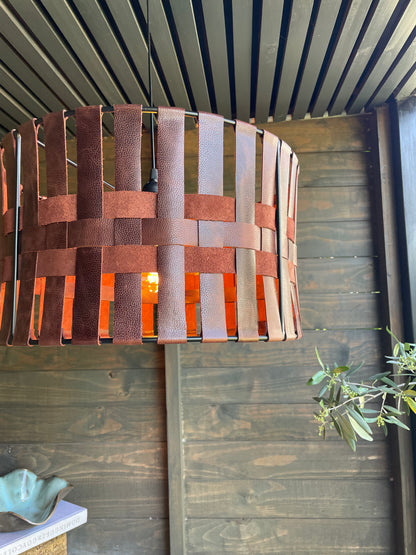 Lámpara colgante Mulay Burdeo