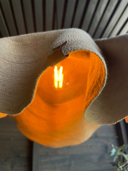 Lámpara colgante Kenia Natural