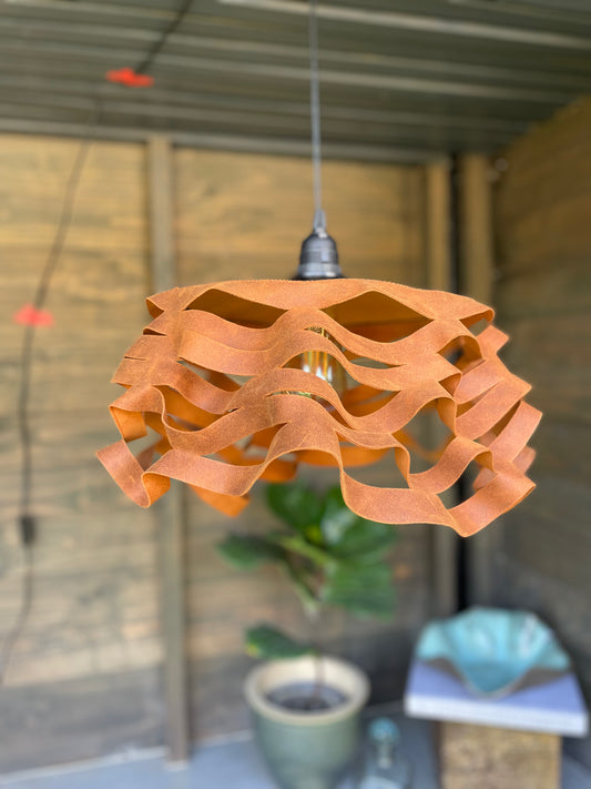 Lámpara colgante Nuuk Camel