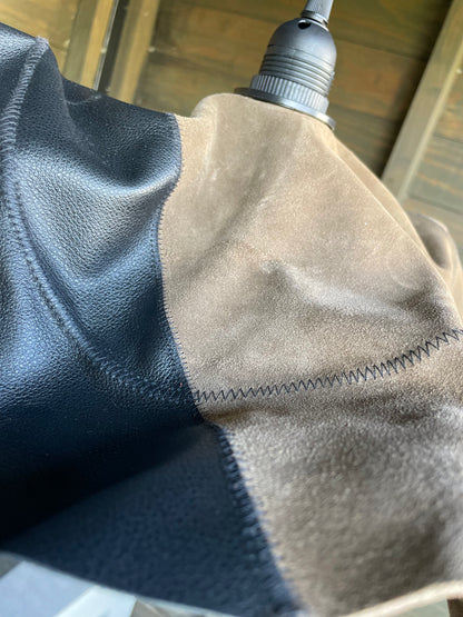 Lámpara colgante Malmo Negro-Taupe
