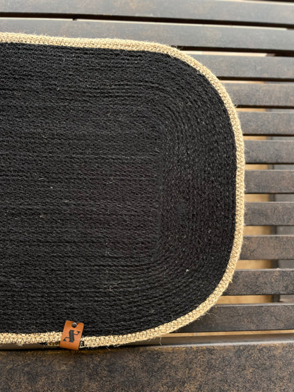 Individuales Rectangular Simba Negro