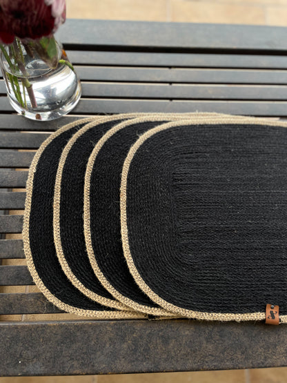 Individuales Rectangular Simba Negro