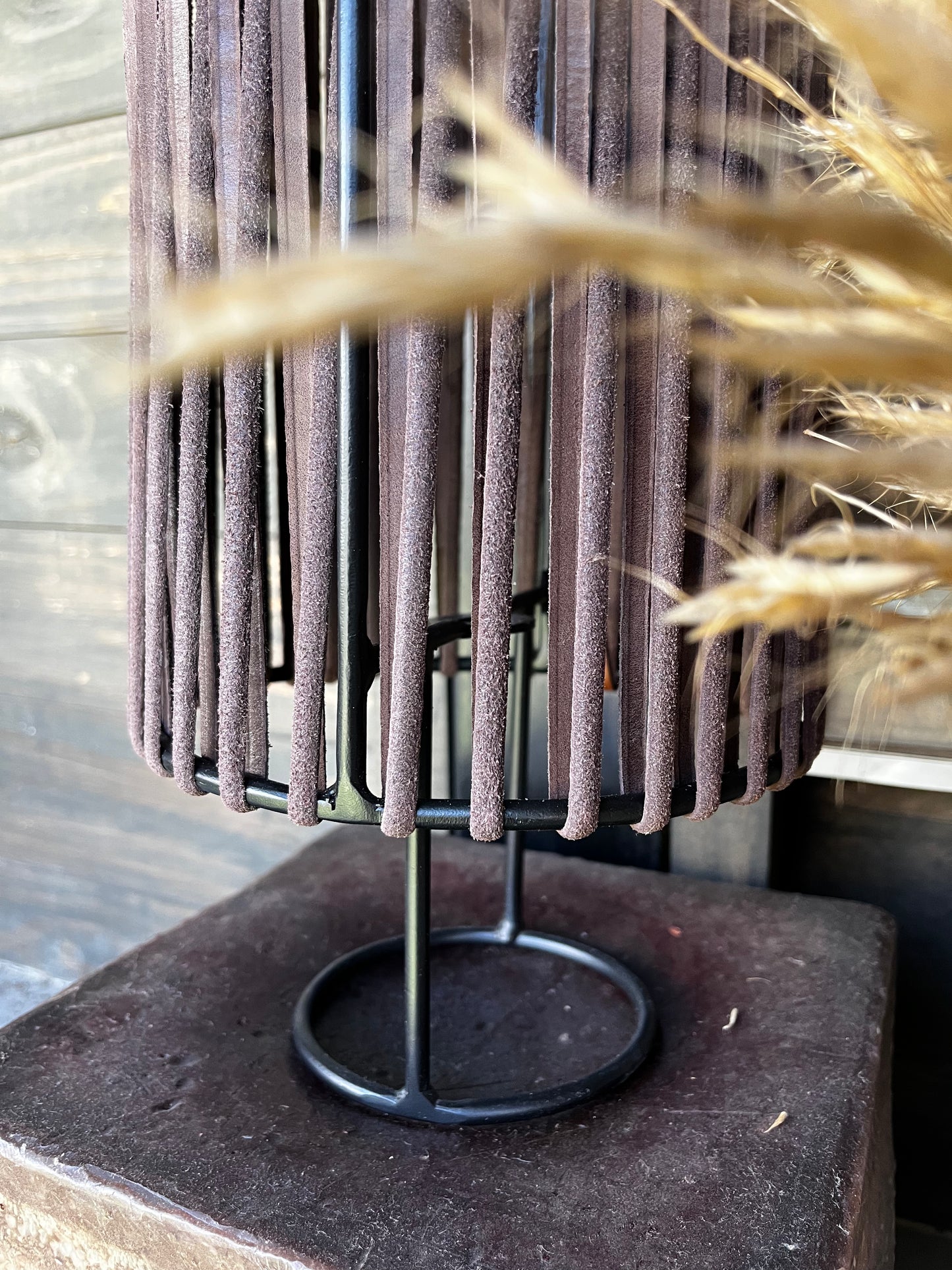 Lámpara de mesa Bornos Chocolate