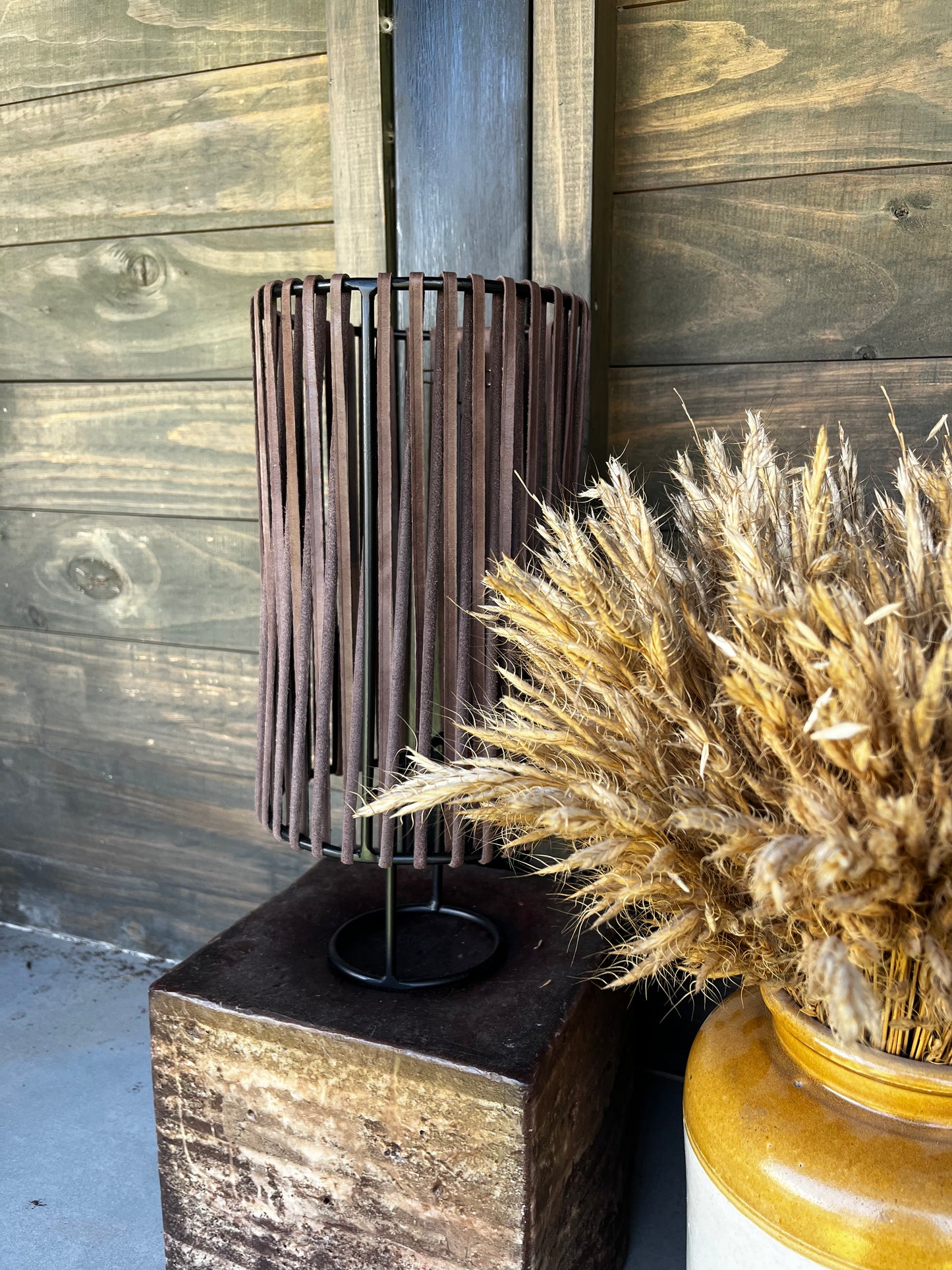 Lámpara de mesa Bornos Chocolate