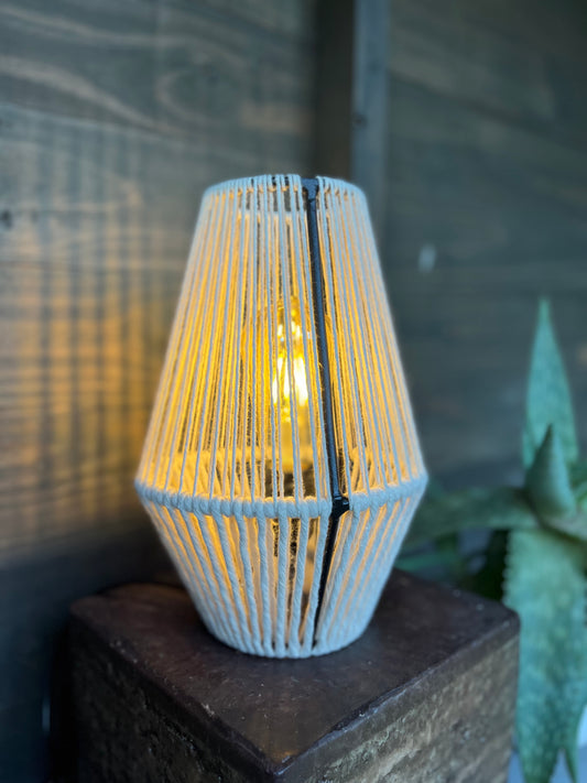 Lámpara de mesa Osaka Blanca