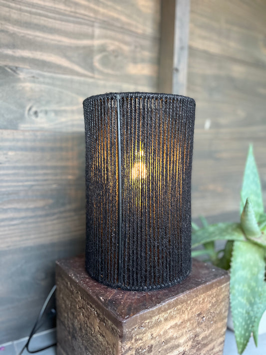 lámpara de mesa Bornos Negra
