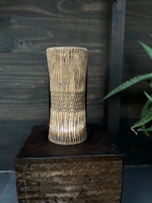lámpara de mesa Inalámbrica Beira Natural Telar