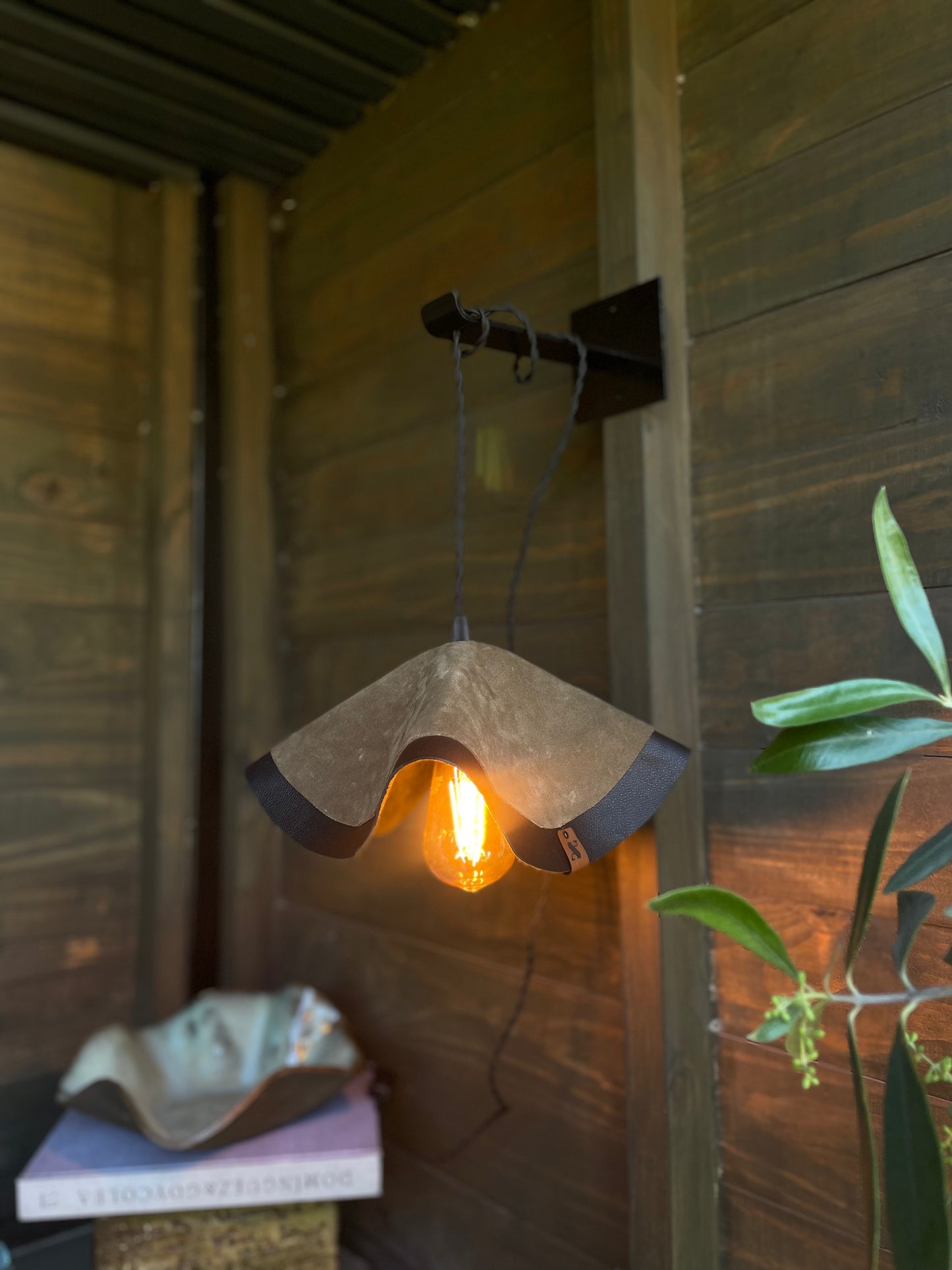 Lámpara Aplique Malmo Taupe