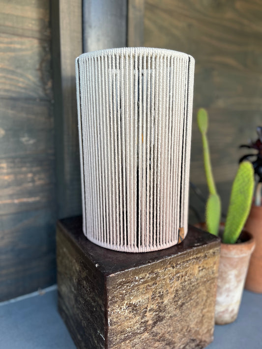 lámpara de mesa Bornos Teñida café