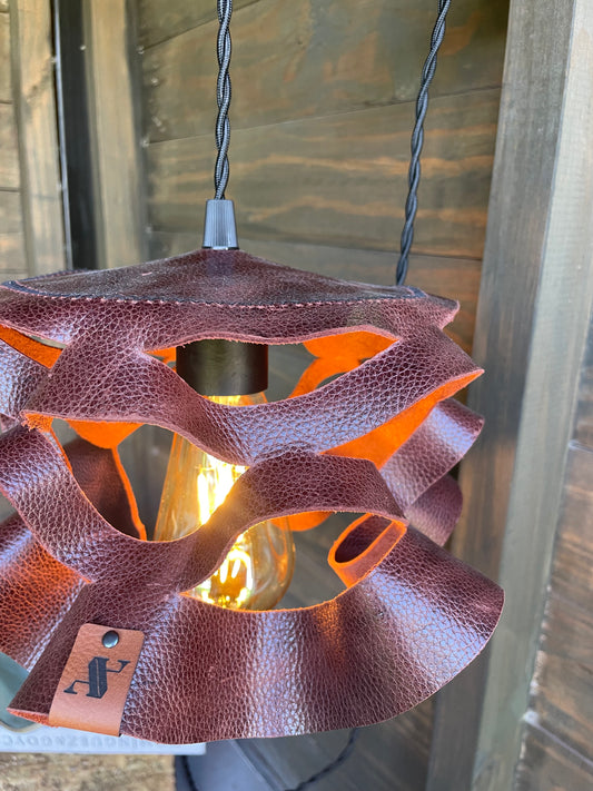 Lámpara Aplique Nuuk Burdeo