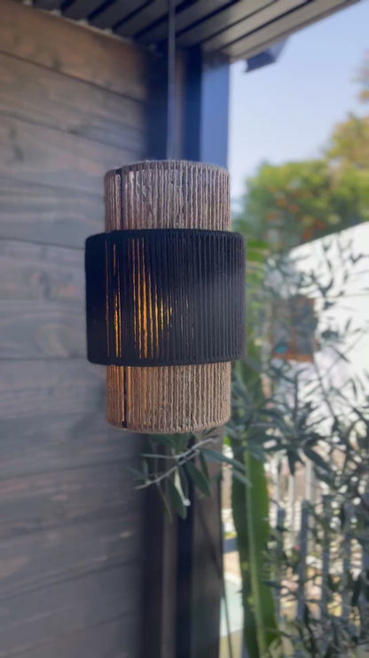 Lámpara colgante Kambira Bicolor